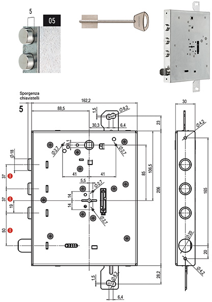 SERRATURE MUL-T-LOCK MATRIX *G* I.37              