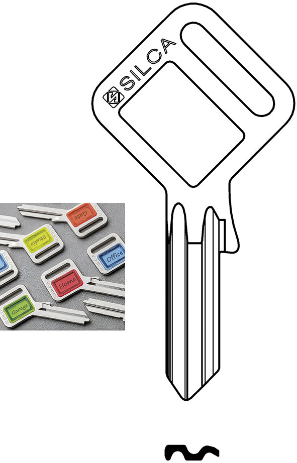 CHIAVI UNIVERSALI TAGGY UL052FZ                   