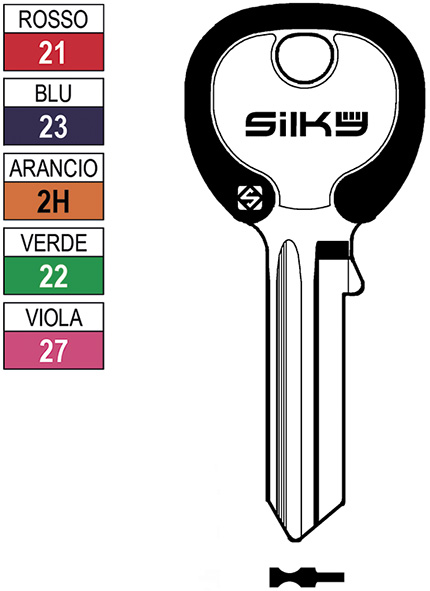 CHIAVI NAZIONALI SILKY PF092DZ                    
