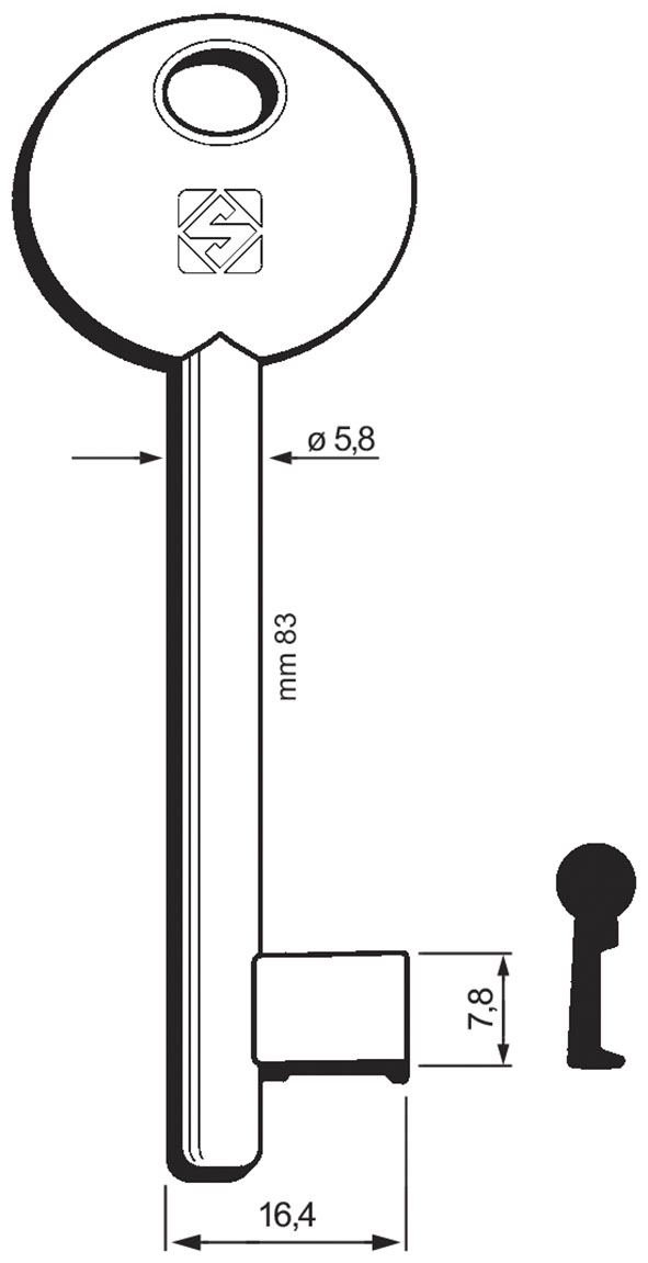CHIAVI PASSEPARTOUT SILCA 6P1D-20G                