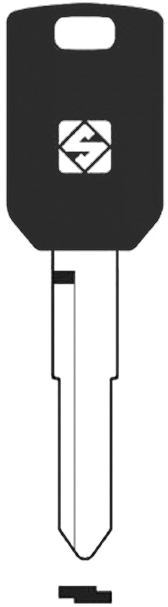CHIAVI AUTO TRANSPONDER HU133RATE                 