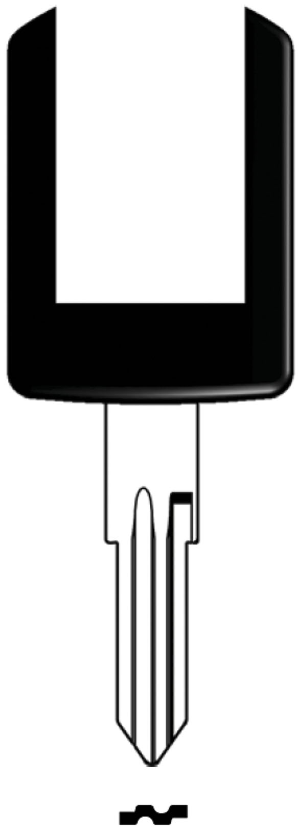 CHIAVI AUTO TRANSPONDER HU46BT12                  