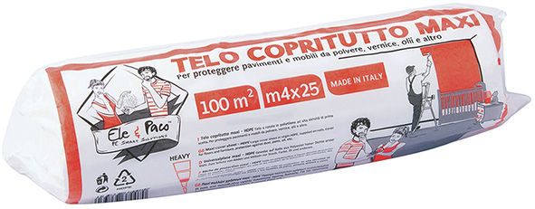 TELO COPRITUTTO ALTA DENSITA' HDPE MAXI ROT.4X25  