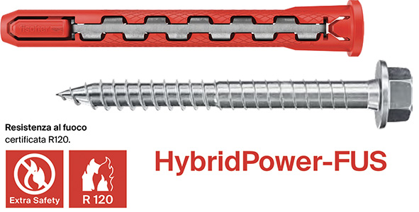 TASSELLI FISCHER HYBRIDPOWER-FUS VITE ESAGONALE TX