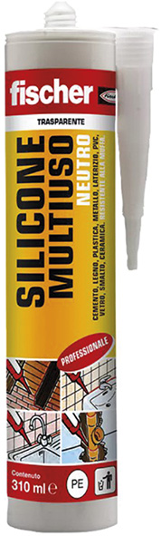 SILICONE NEUTRO FISCHER MULTIUSO SN               