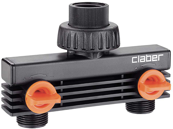 PRESE RUBINETTO CLABER 2 VIE 3/4" MASCHIO         