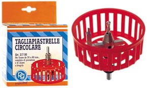 TAGLIAPIASTRELLE CIRCOLARI POGGI ART.217.00       