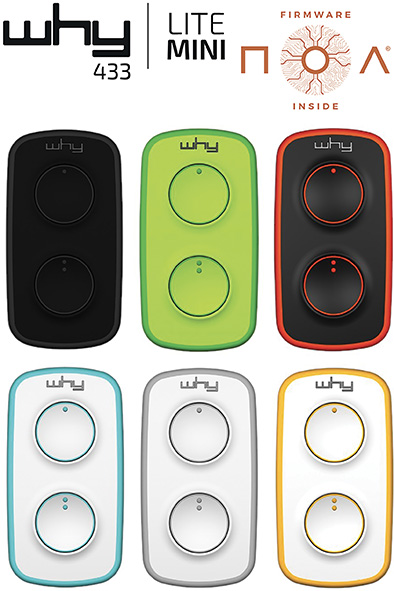 RADIOCOMANDI LOGATI * WHY 433 LITE MINI NOA       